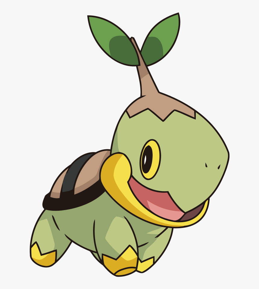 387turtwig Dp Anime, HD Png Download