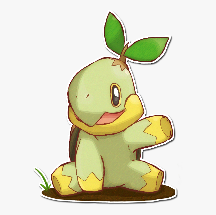 Turtwig Png, Transparent Png