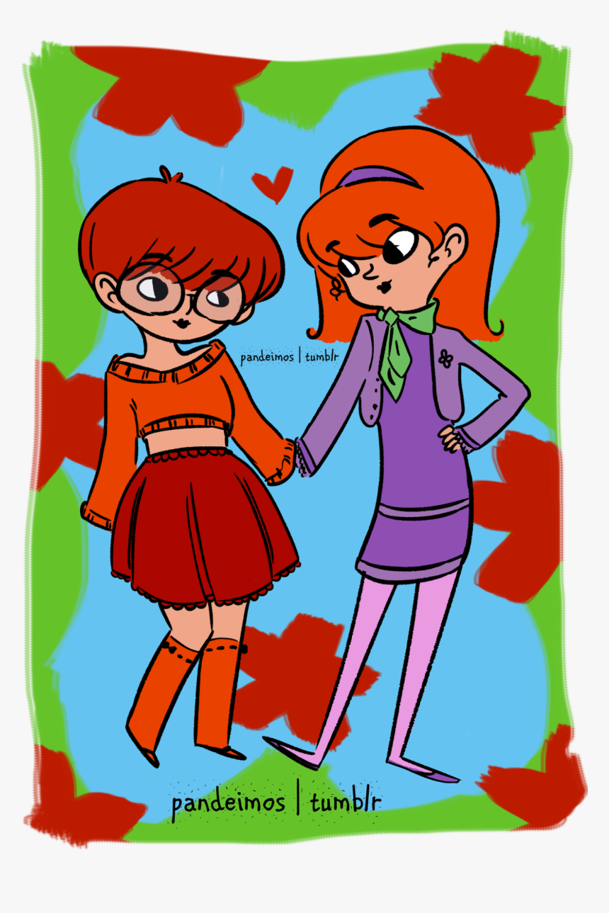 Üntitled Velma/daphne Art, Fandom, HD Png Download