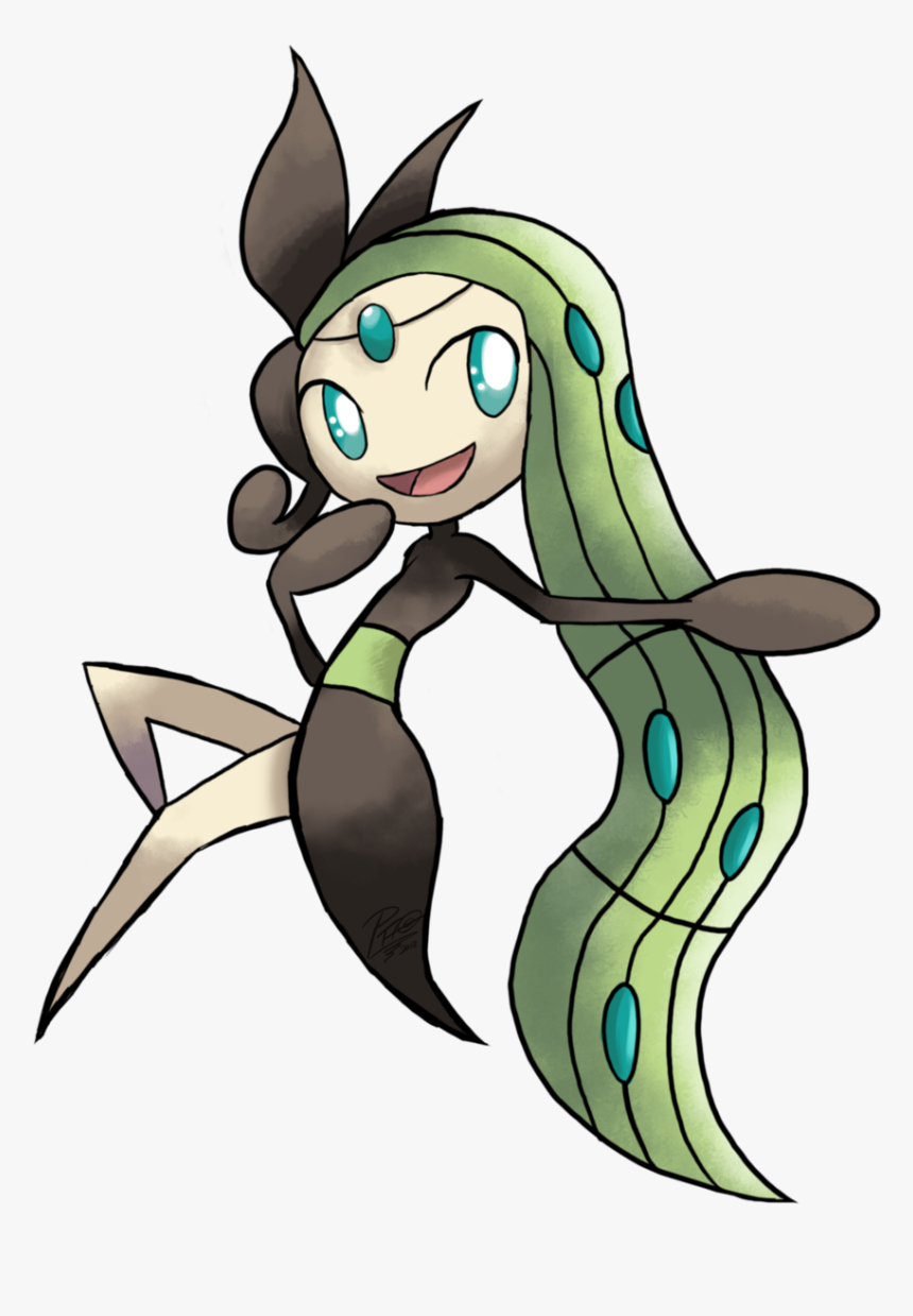 Meloetta Png, Transparent Png