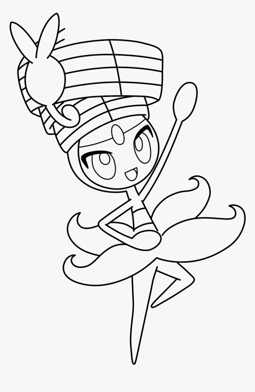 Meloetta Png, Transparent Png
