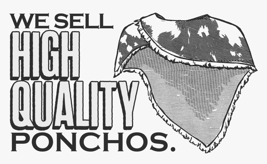 Poncho Png, Transparent Png