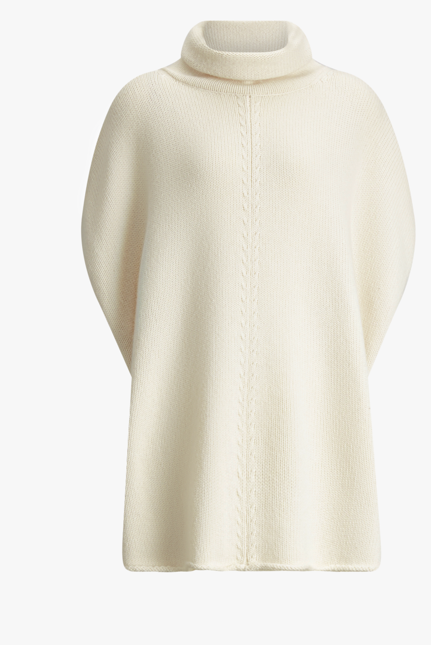 Joseph, Poncho Wool Cashmere Knit, In Ecru, HD Png Download
