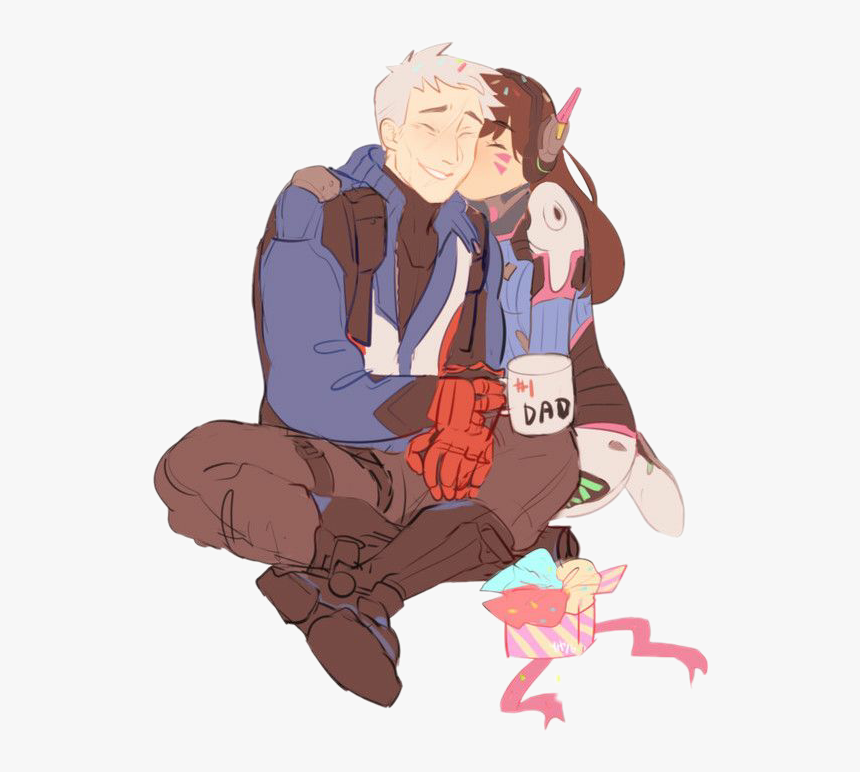 #dva #76 #soldier76 #overwatch, HD Png Download