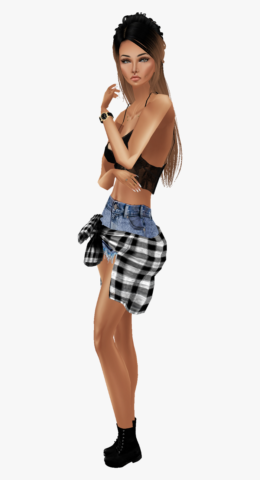 Imvu Fashion Blog Png Jhene Aiko Imvu, Transparent Png
