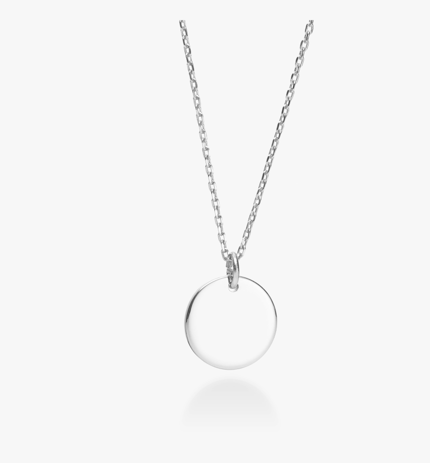 Sterling Silver Large Round Pendant, HD Png Download