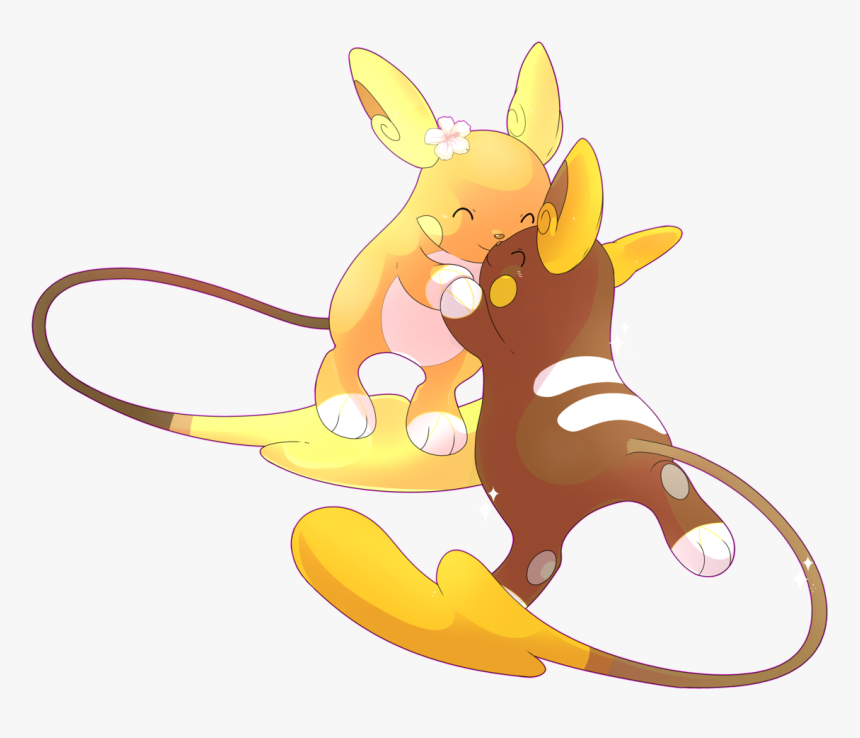 Shiny Alolan Raichu Fanart Clipart , Png Download, Transparent Png
