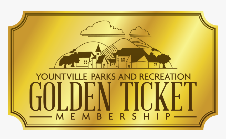 Clip Free Download Vector Ticket Gold, HD Png Download