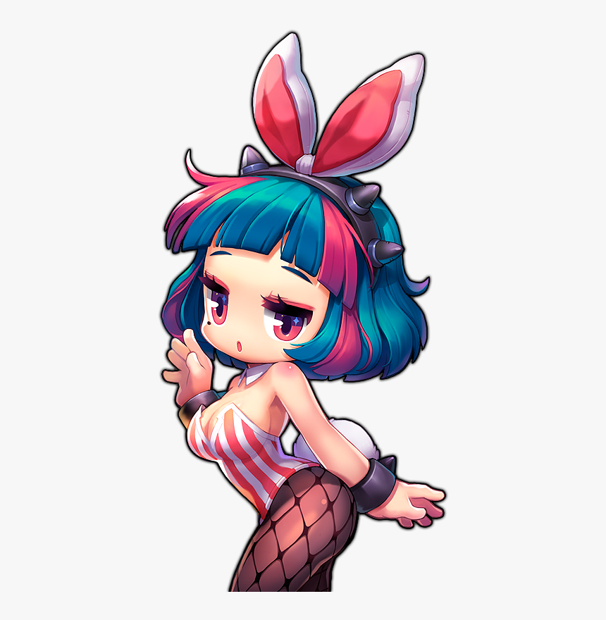 Maplestory 2 Bunny Girl Right By, HD Png Download