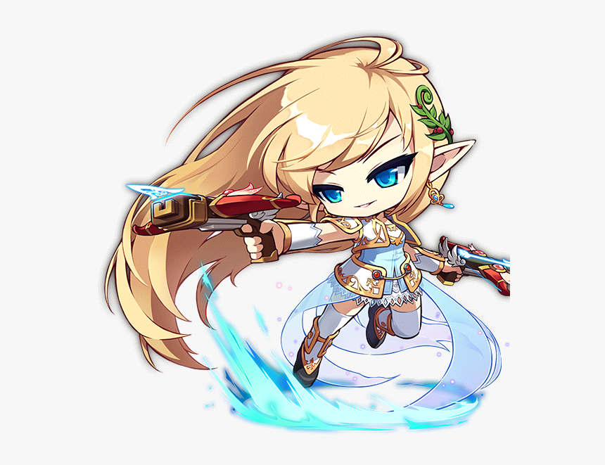 Mercedes Maplestory New Art, HD Png Download
