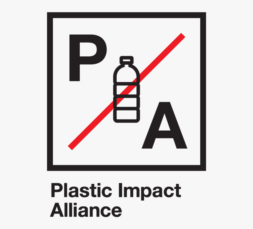 Plastic Impact Alliance Logo Black, Red, White, HD Png Download