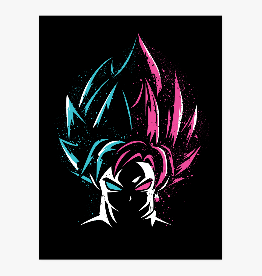 Super Saiyan Rose Png, Transparent Png