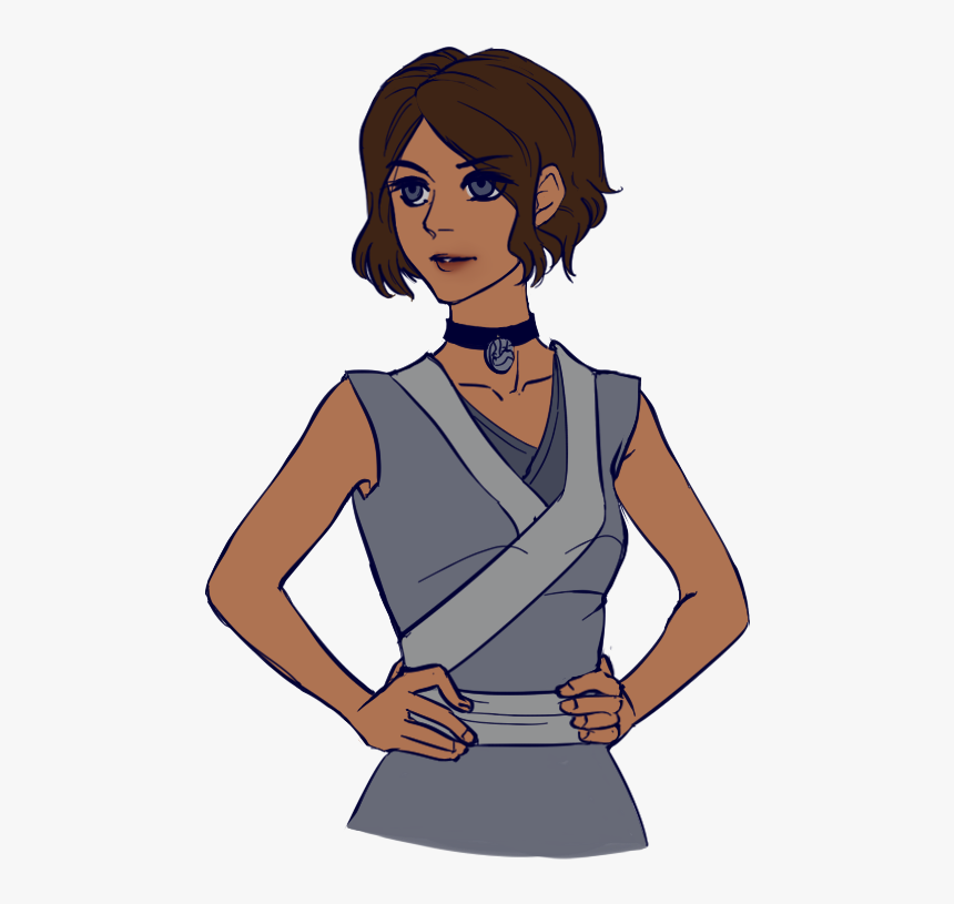 Someone Asked Me To Draw Katara With Short Hair Once, HD Png Download