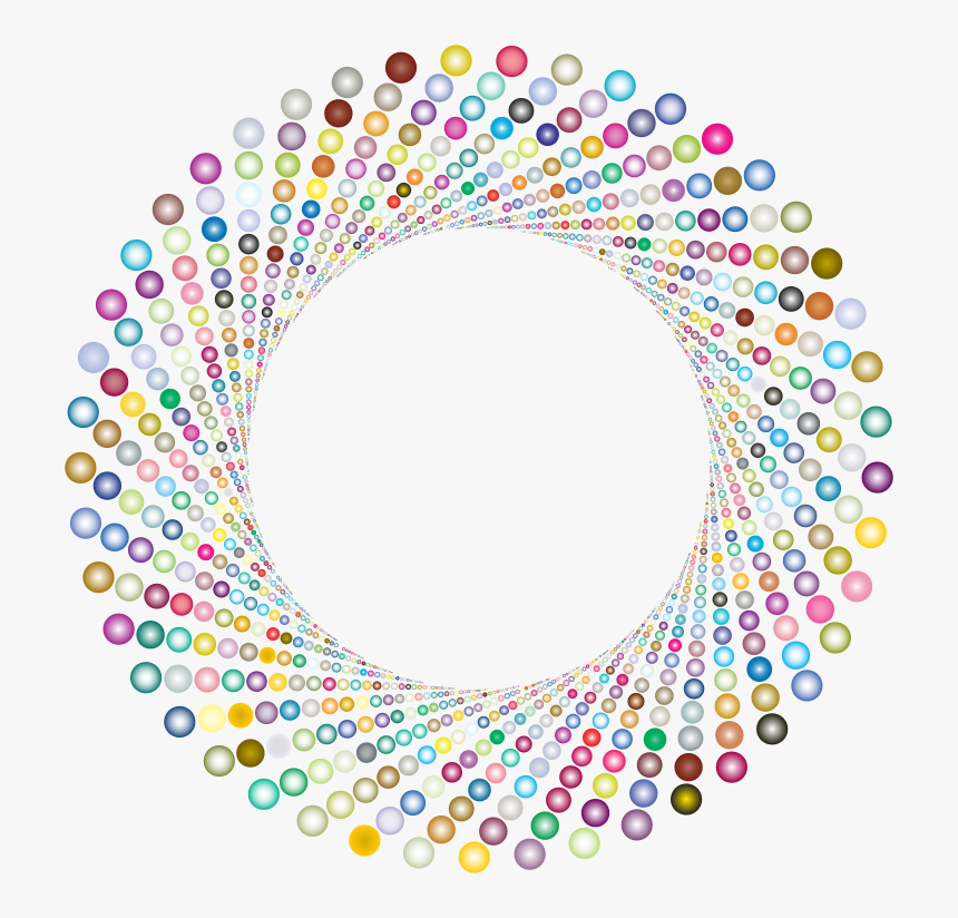 Colorful Circles Shutter Vortex, HD Png Download