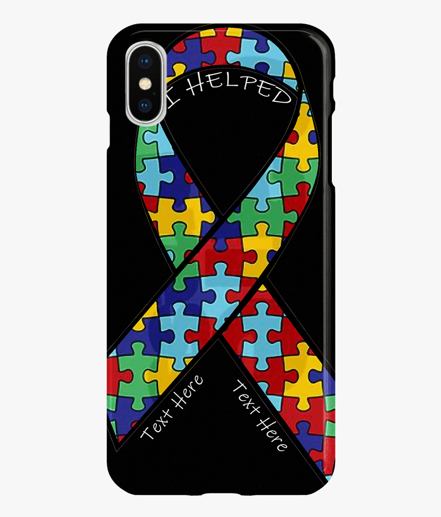 Autism Awareness Ribbon Iphone, HD Png Download