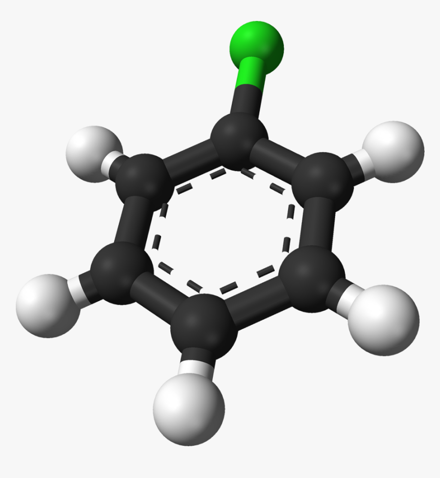 Chlorobenzene 3d Balls, HD Png Download