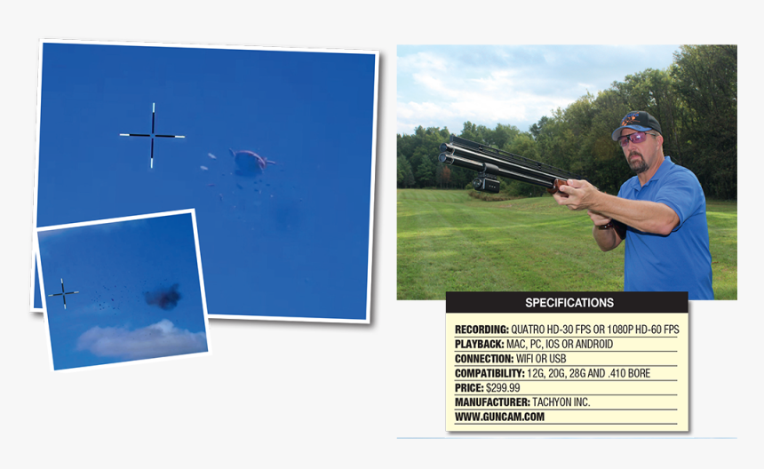Clay Shooting Usa Magazine, Guncam, Tachyon, HD Png Download