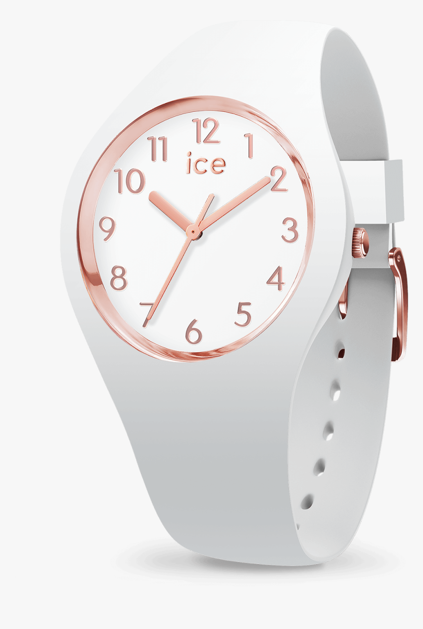 Ice Glam - White Rose-gold - Numbers - Ice Watch 015337, HD Png Download
