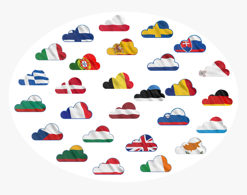 Europe Clipart Flag European Union, HD Png Download