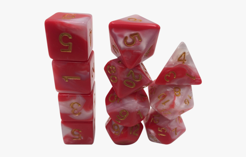 Huntress- Red And White Swirl Color With Gold Numbers, HD Png Download