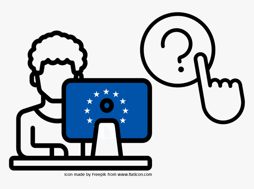 Elearning Eu Eu Flag, HD Png Download