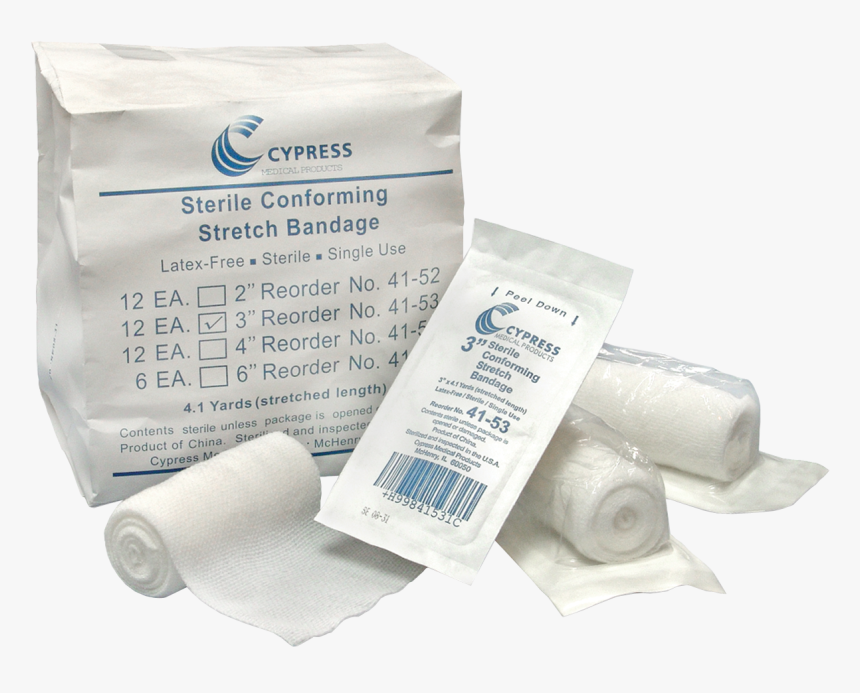 Stretch Conforming Bandages Sterile, HD Png Download