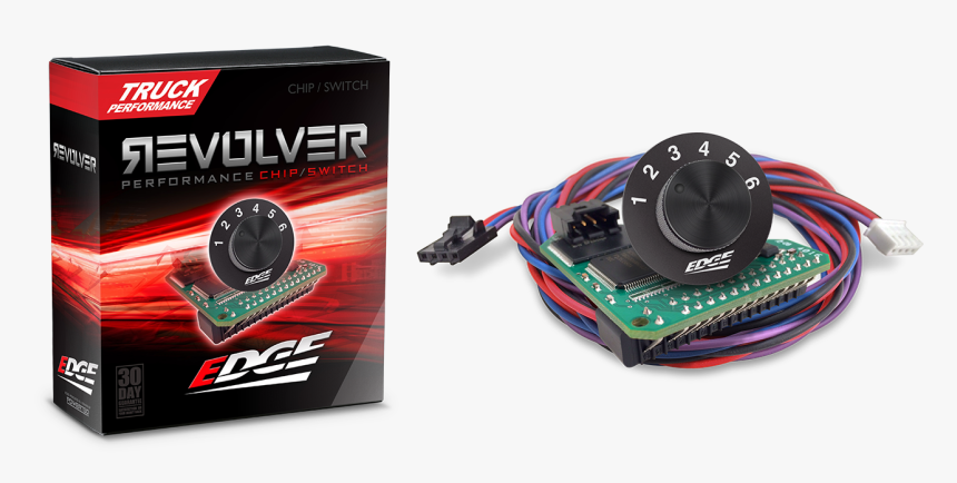 Edge Revolver Switch Chip Box And Product Image, HD Png Download
