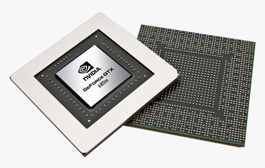 Gtx 680m Chip, HD Png Download