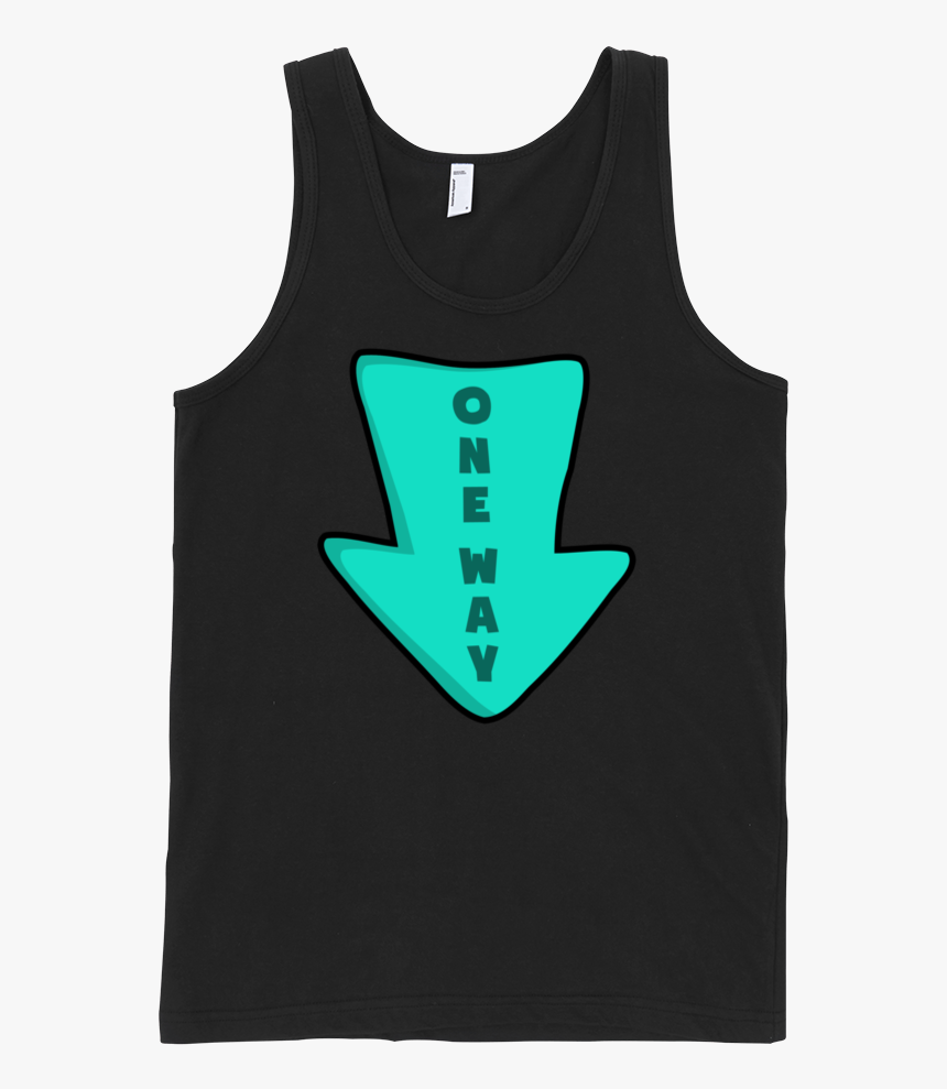 One Way Fine Jersey Tank Top Unisex By Itee, HD Png Download