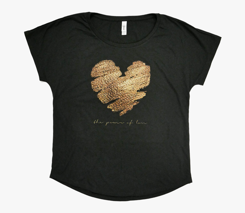 Picture Of Golden Heart, HD Png Download