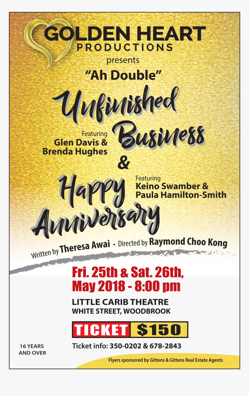 Golden Heart Flyer, HD Png Download