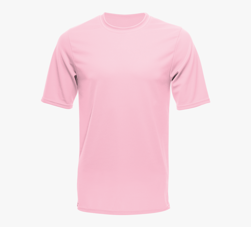 Unisex Short Sleeve Dry Shirt, Light Pink, HD Png Download