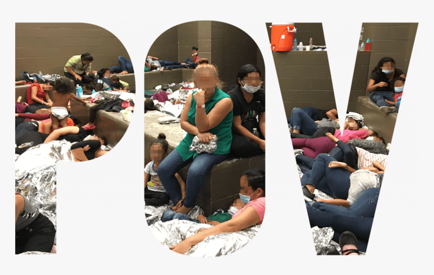 Immigrant Families Overcrowded At U, HD Png Download