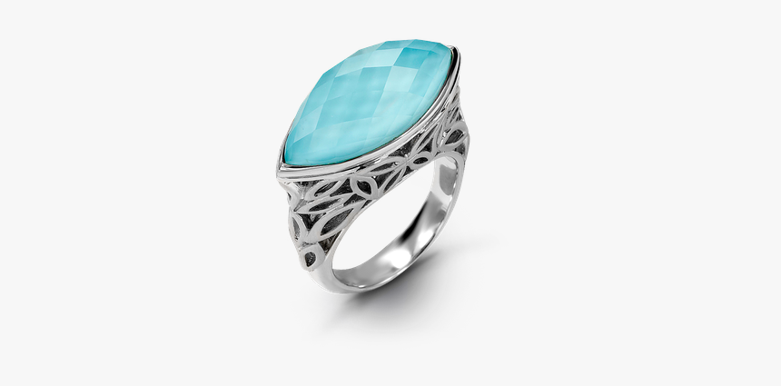 Designs By Hera Raya Marquise Silver Ring, HD Png Download