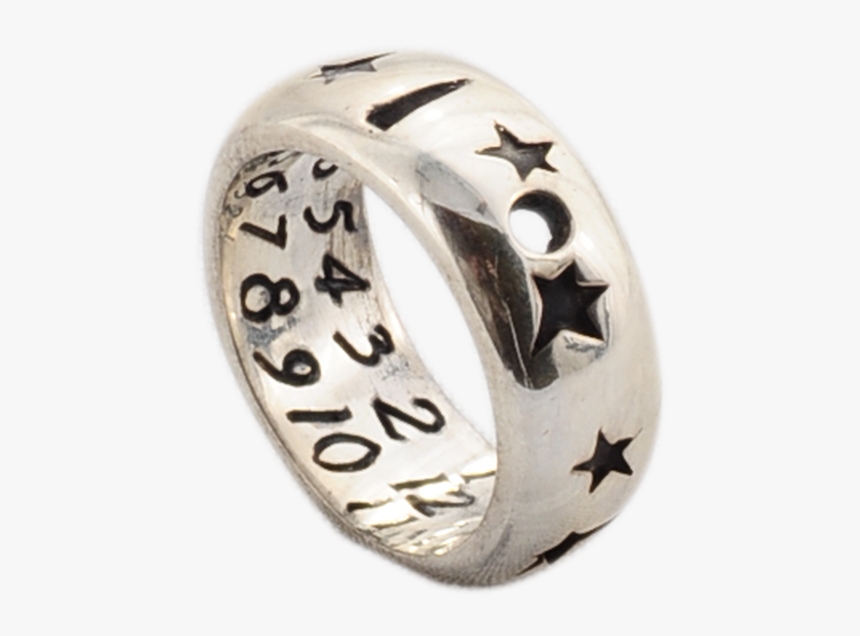 Star Sterling Silver Ring Sundial, HD Png Download