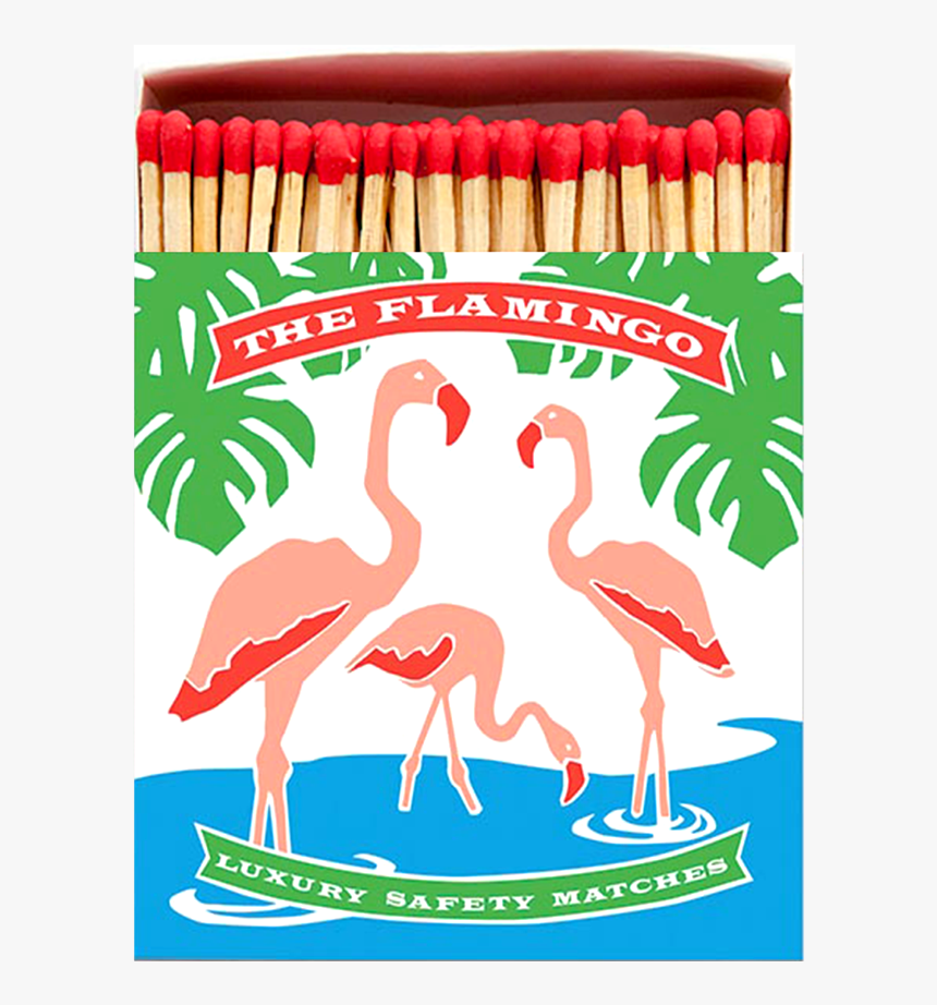 Flamingo Luxury Safety Matches, HD Png Download