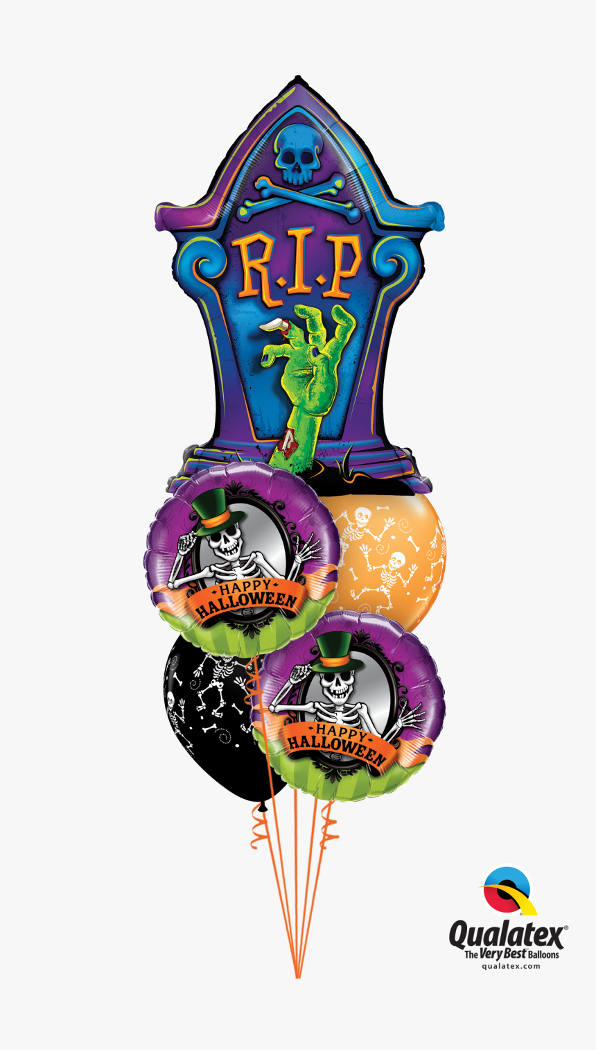 Party Ghoul Balloon Bouquet, HD Png Download