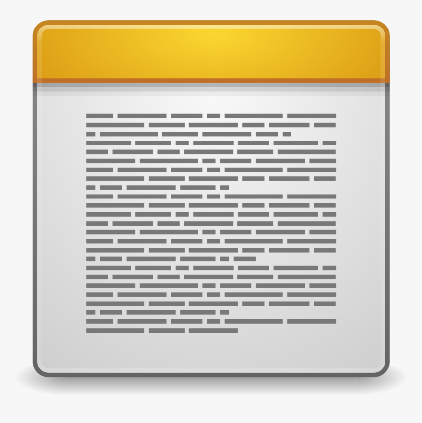 Apps Accessories Text Editor Icon, HD Png Download