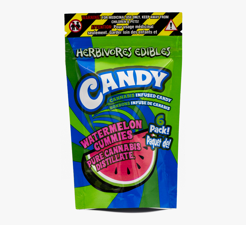 Herbivores Edibles Watermelon Gummies, HD Png Download