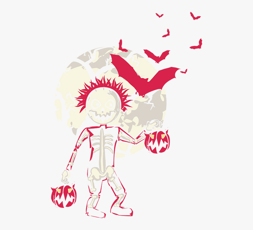 Halloween Skeleton Png, Transparent Png
