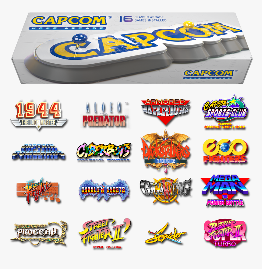 Capcom Home Arcade 3 0014, HD Png Download