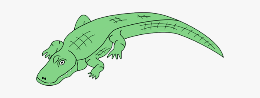 Hungry Clipart Alligator, HD Png Download
