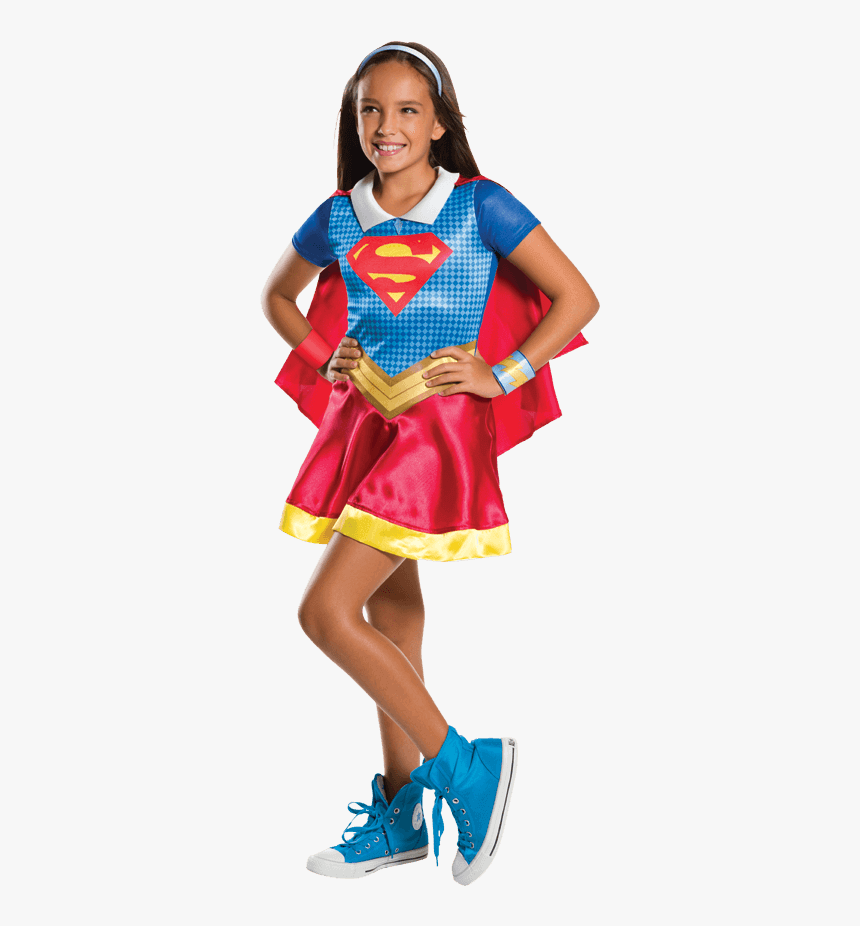 Dc Superhero Girls Supergirl Costume, HD Png Download