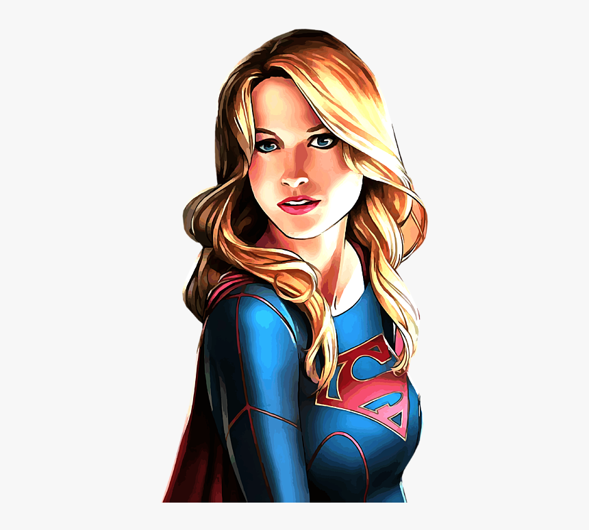 Super Girl Png, Transparent Png