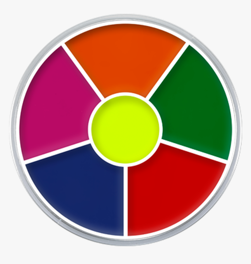 Kryolan Uv-dayglow Cream Color Circle, HD Png Download
