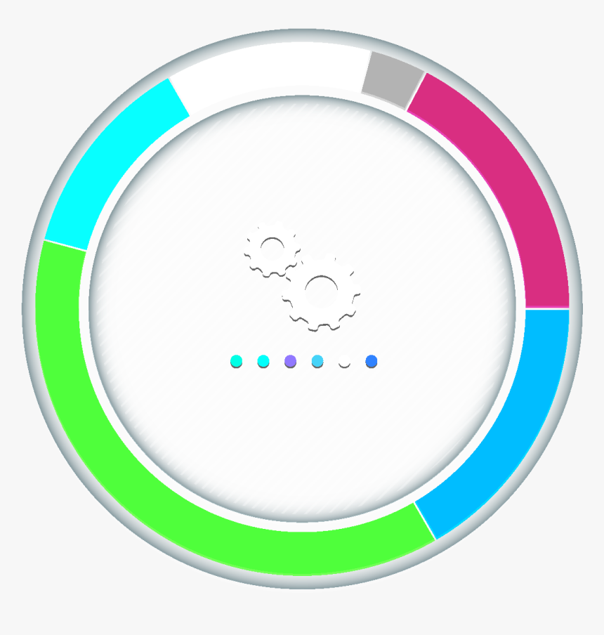 Vector Color Round Label Element, HD Png Download