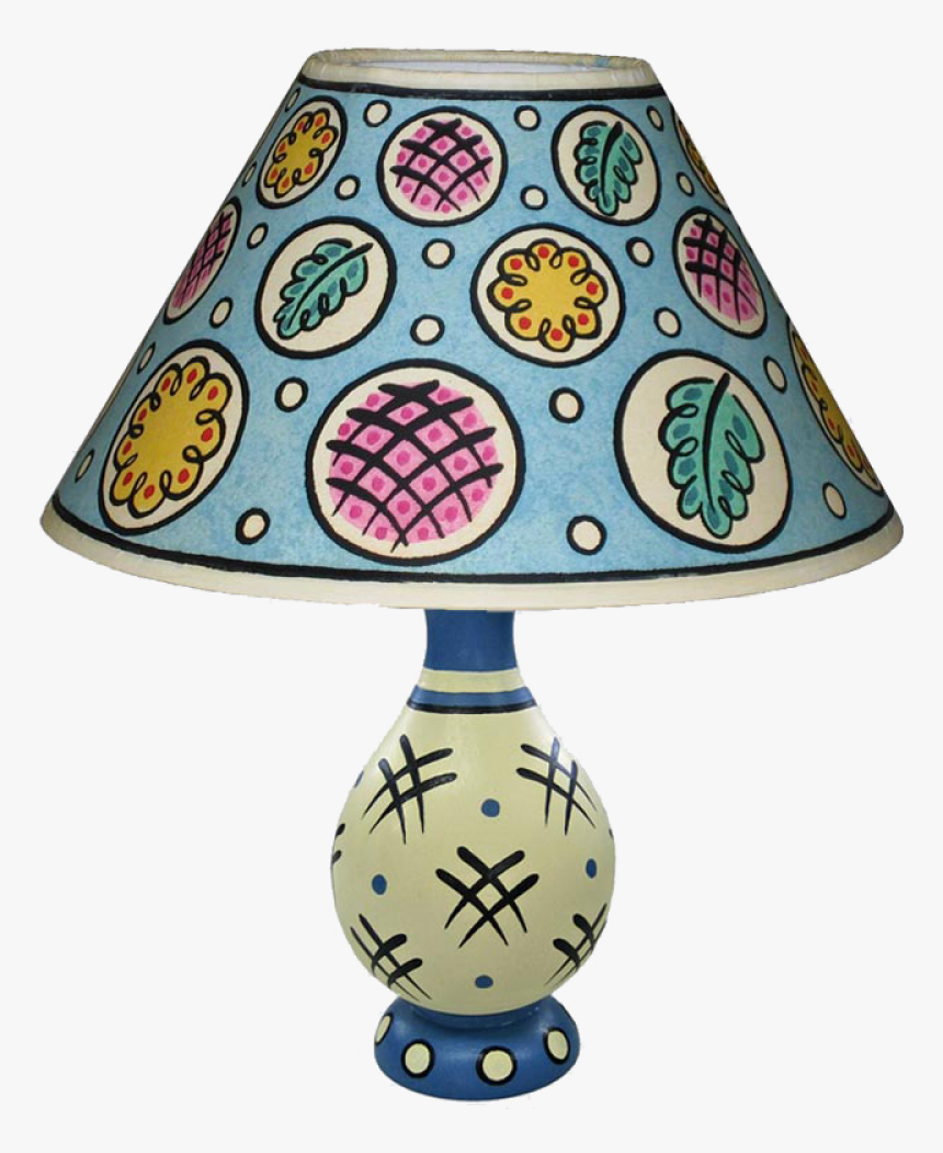 Cross-hatch Vase Lamp, HD Png Download