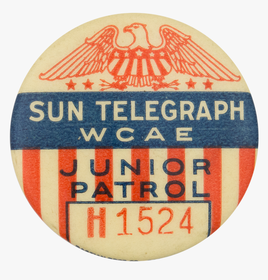 Sun Telegraph Junior Patrol Club Button Museum, HD Png Download