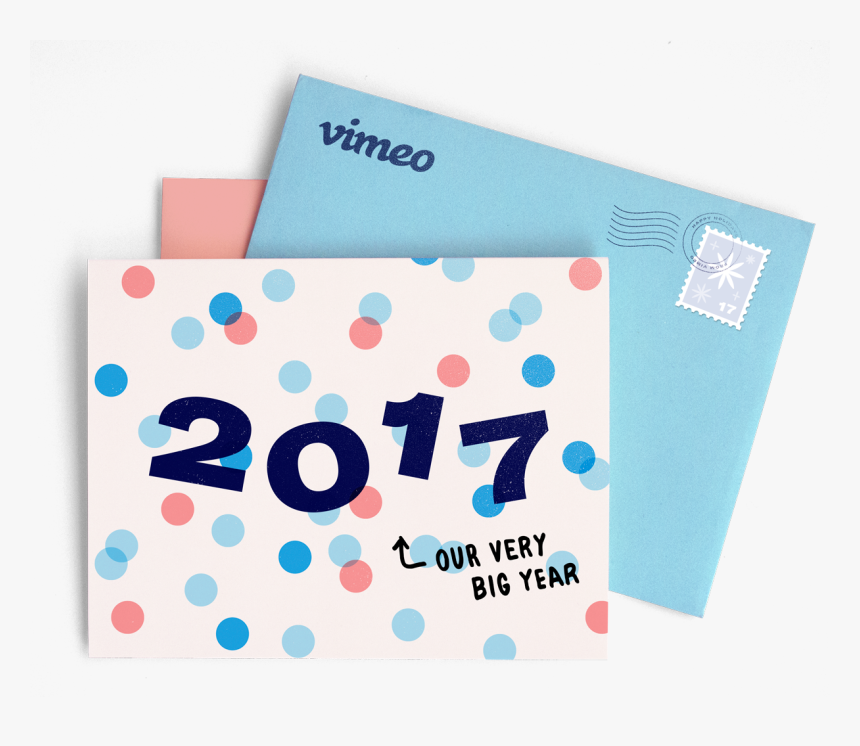 A Stack Of Letters, One With The Vimeo Logo As The, HD Png Download