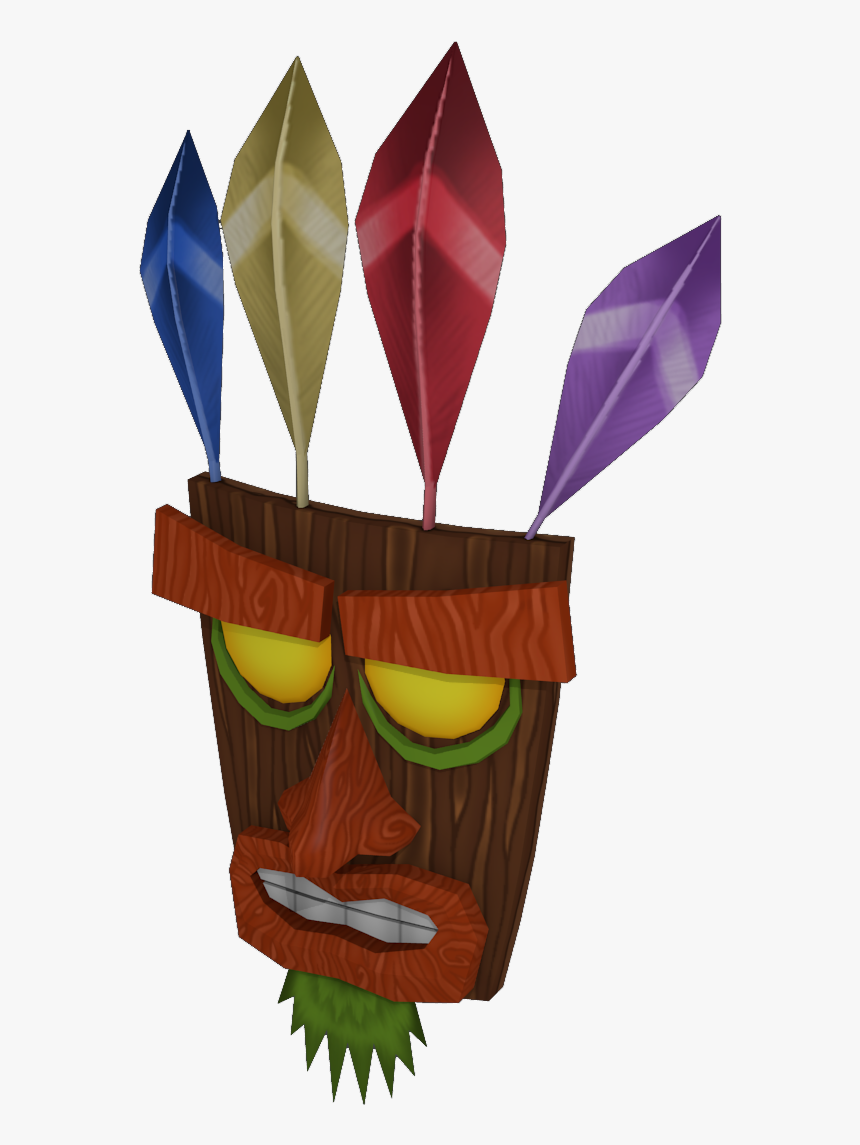 Crash Bandicoot Aku Aku, HD Png Download